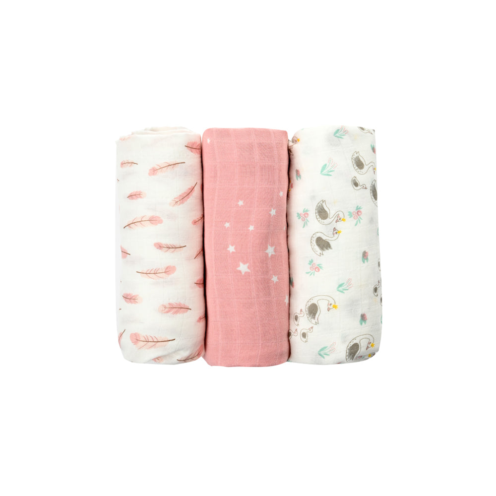 Not Too Big Bamboo Swaddles 3pk - Assorted Designs