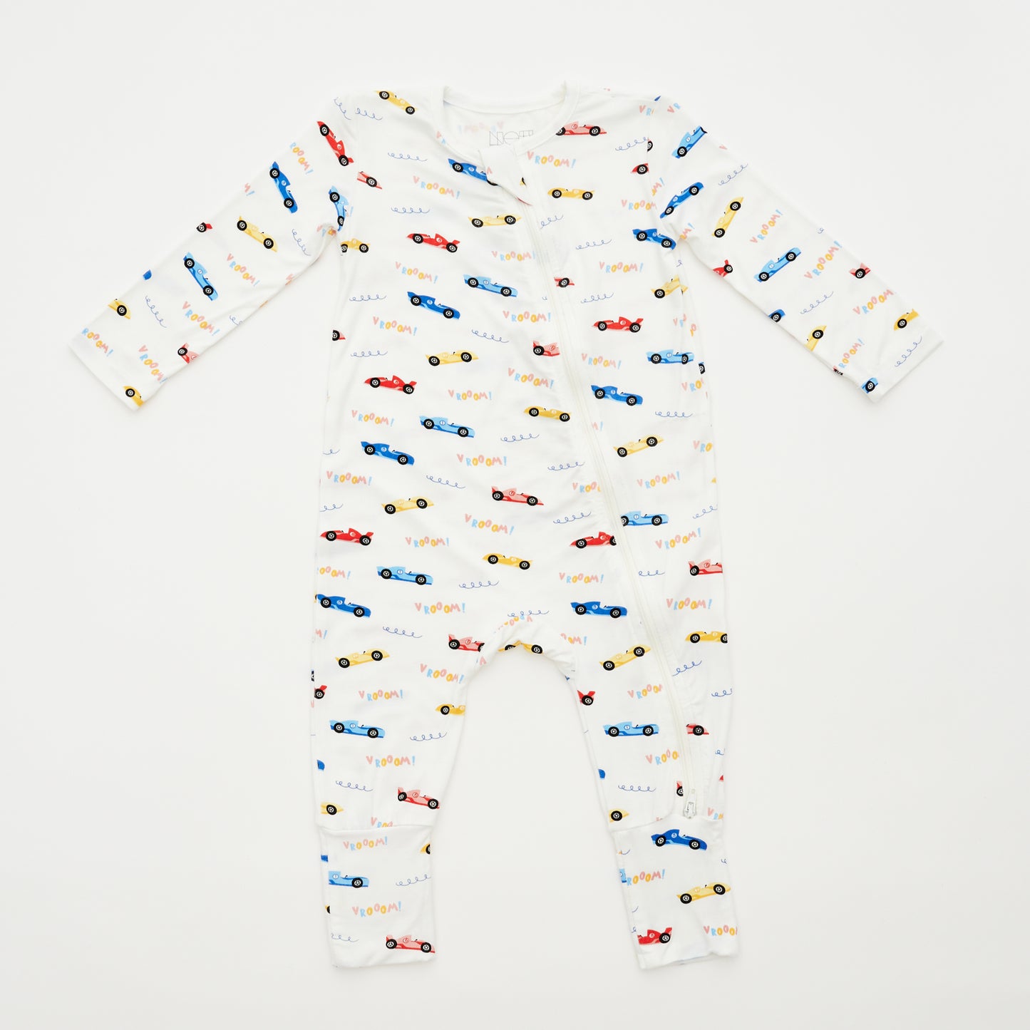 Not Too Big Tiny Racer Bamboo Sleepsuit - 2 Pack