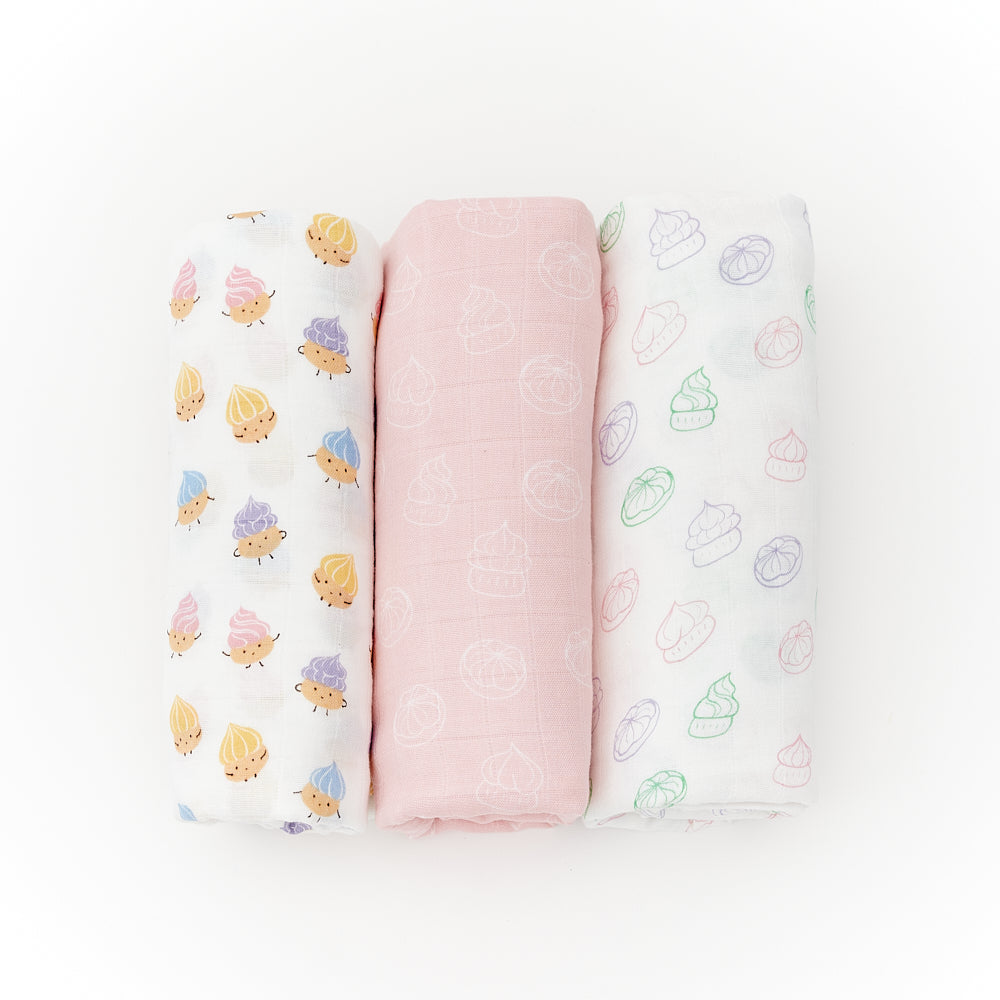 Not Too Big Bamboo Swaddles 3PK - Assorted New Designs