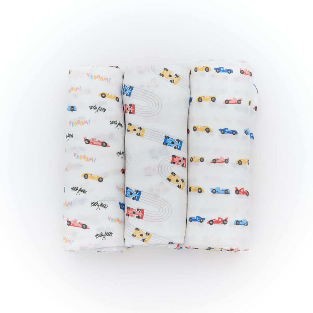 Not Too Big Bamboo Swaddles 3PK - Assorted New Designs