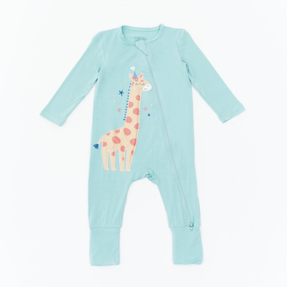 Not Too Big Safari Party Sleepsuit - 2 Pack